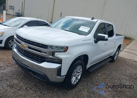 2020 Chevrolet Silverado 1500 из США, поврежденный, VIN 1GCPWCED1LZ102546